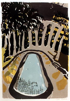 Hong Kong, screen print, 42 x 30 cm, 1993