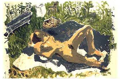 screen print, 70 x 100 cm, 1994