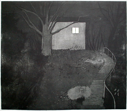 intaglio with aquatint, 32 x 38 cm, 1999