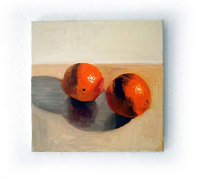 Oelbild, 35 x 35 cm, 2002