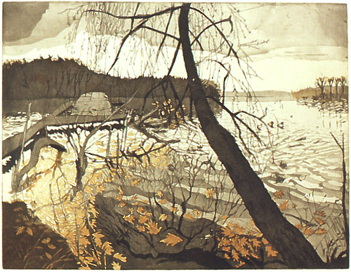 Radierung mit Aquatinta, 30 x 40 cm, 1997