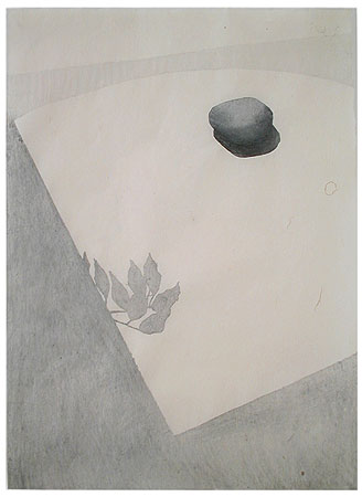 japanischer Holzschnitt, 70 x 50 cm, 2004